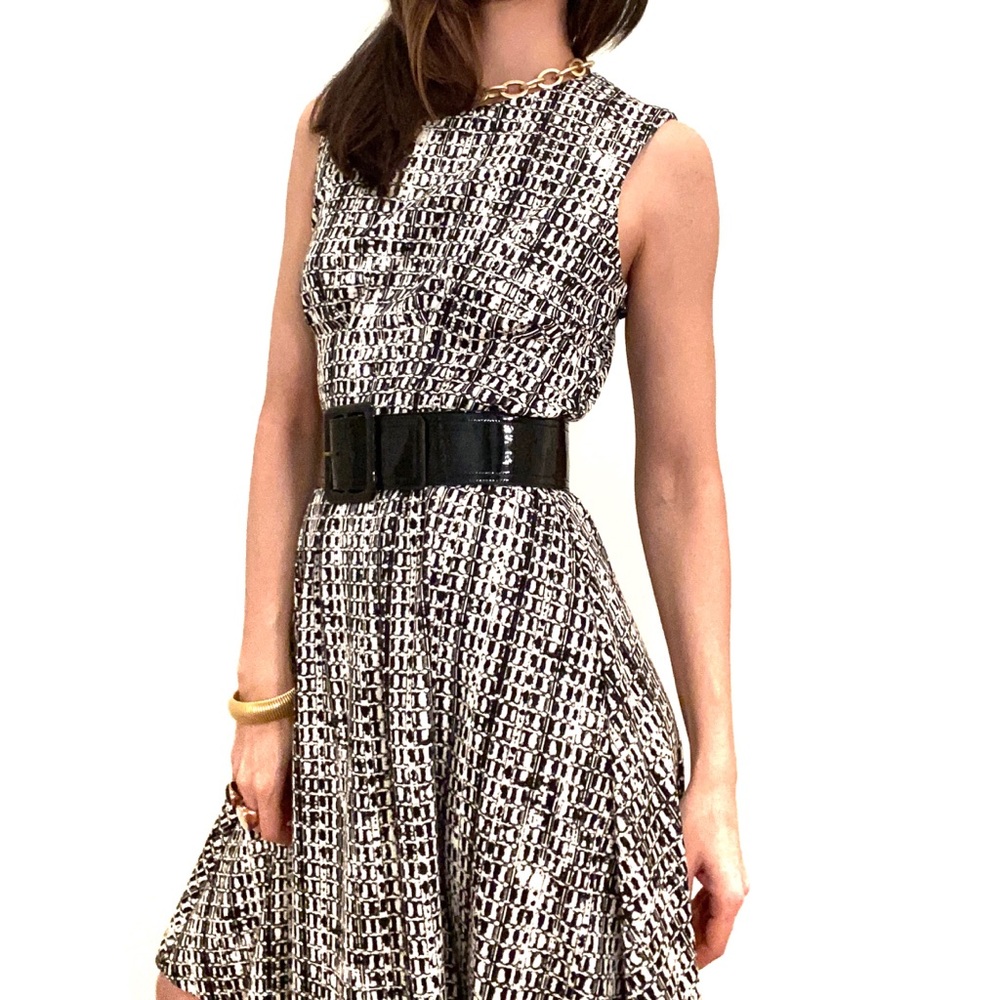 Calvin Klein sleeveless knit dress.